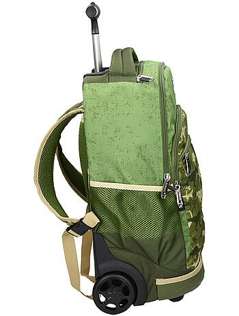 Rugzak trolley camouflageprint dinosaurus 45 cm