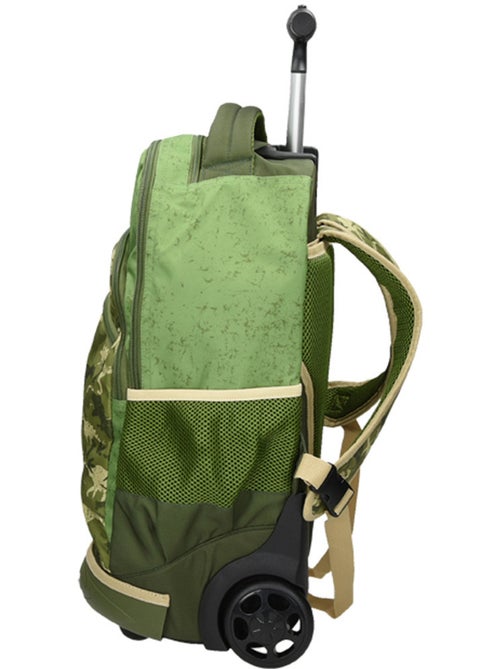 Rugzak trolley camouflageprint dinosaurus 45 cm - Kiabi Rugzak trolley camouflageprint dinosaurus 45 cm - Kiabi