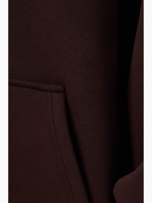 Ruimvallende oversized hoodie met kangoeroezak hiccup - Kiabi Ruimvallende oversized hoodie met kangoeroezak hiccup - Kiabi