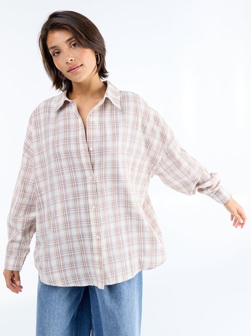 Ruitjesoverhemd - Kiabi