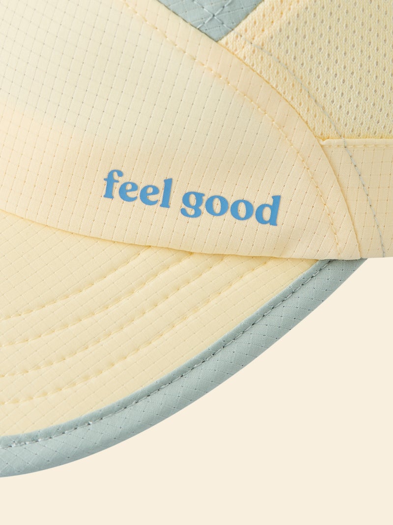 Runningpet (ekstract) met soepele klep Geel - Kiabi