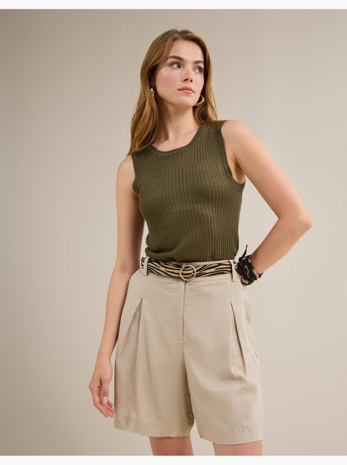 Rustiek gebreid topje, MO Fashion - Kiabi Rustiek gebreid topje, MO Fashion - Kiabi