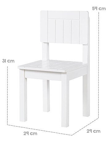Rustieke houten kinderstoel 'ROBA'
