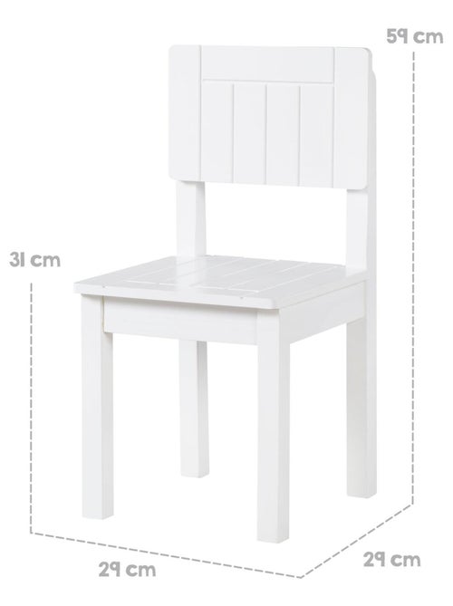 Rustieke houten kinderstoel 'ROBA' - Kiabi Rustieke houten kinderstoel 'ROBA' - Kiabi