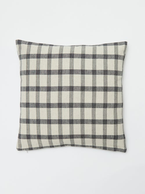 Rustieke kussenhoes (45x45 cm) - Kiabi Home - Kiabi