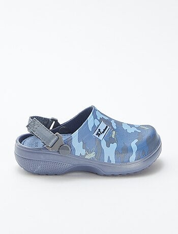 Sabots en plastique moulé 'camouflage'