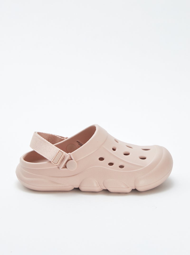 Sabots en plastique moulé ROSE - Kiabi