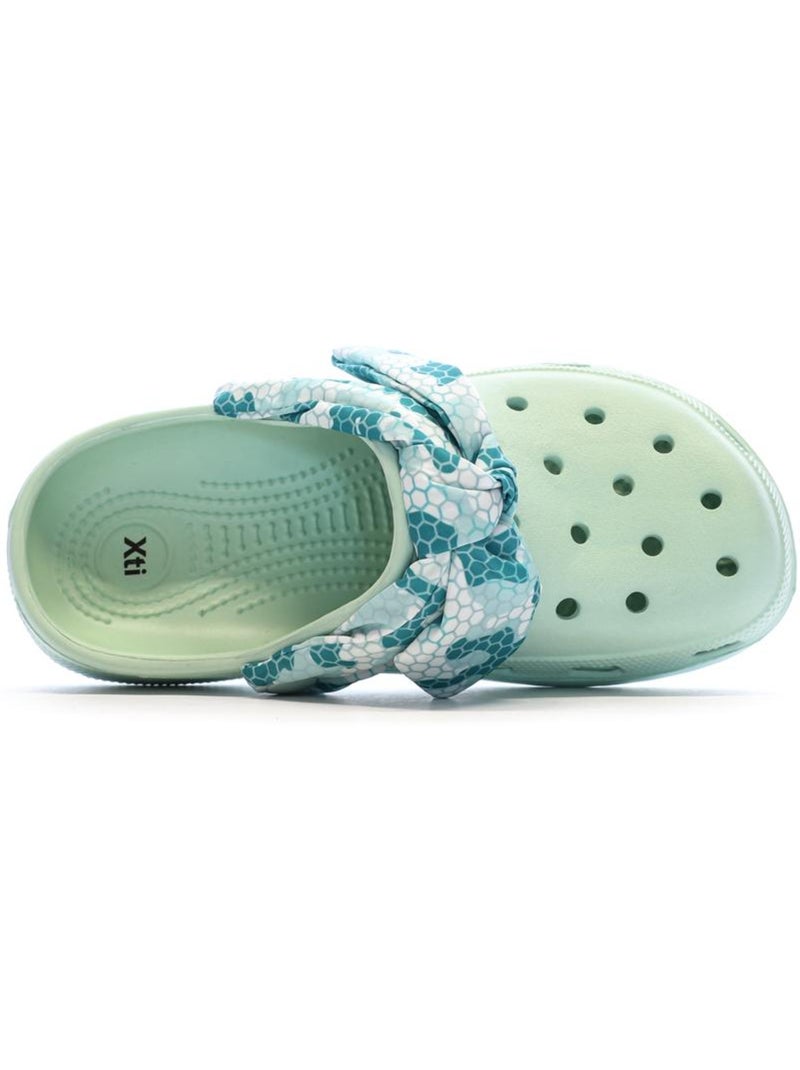 Sabots fille nude pu kids Bleu - Kiabi