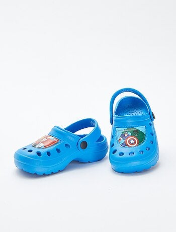 Sabots fourrés en plastique moulé 'Avengers' 'Marvel'