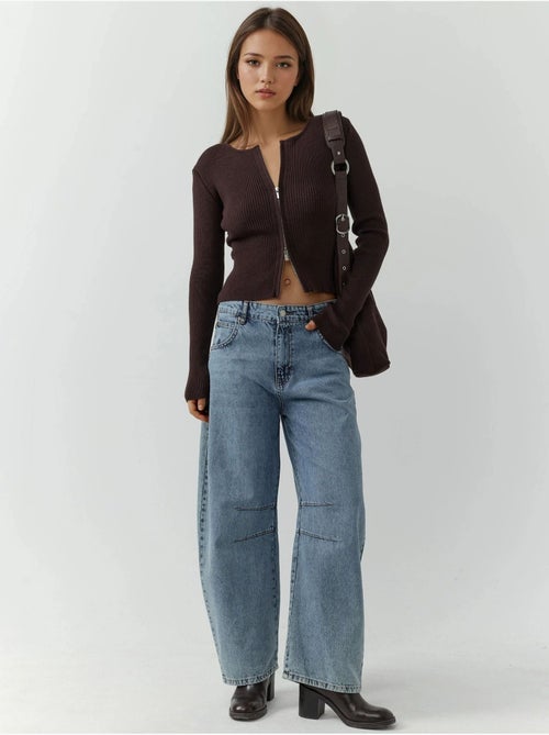 Sabrina zip trui hiccup - Kiabi Sabrina zip trui hiccup - Kiabi