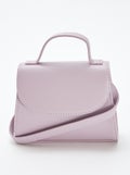 Sac à bandoulière effet satiné VIOLET - Kiabi