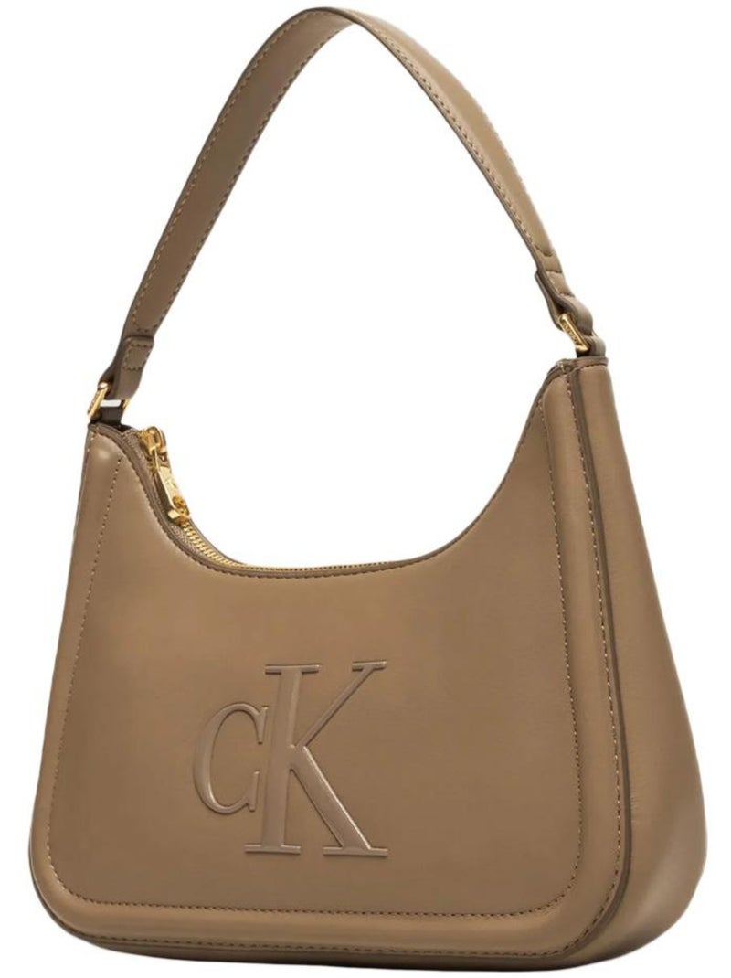 Sac à bandoulière Femme Calvin Klein Jeans Beige - Kiabi