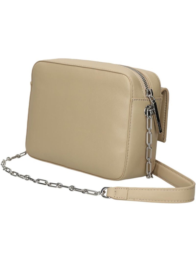 Sac à Bandoulière Femme Calvin Klein Jeans Beige - Kiabi