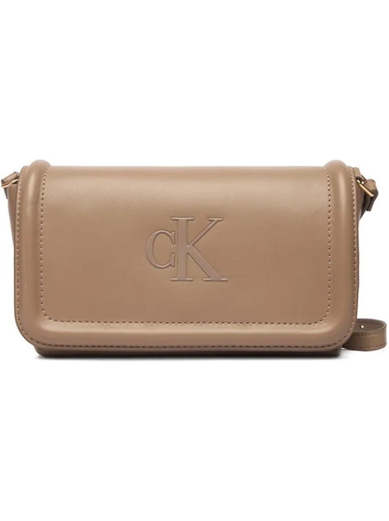 Sac à bandoulière Femme Calvin Klein Jeans Beige - Kiabi