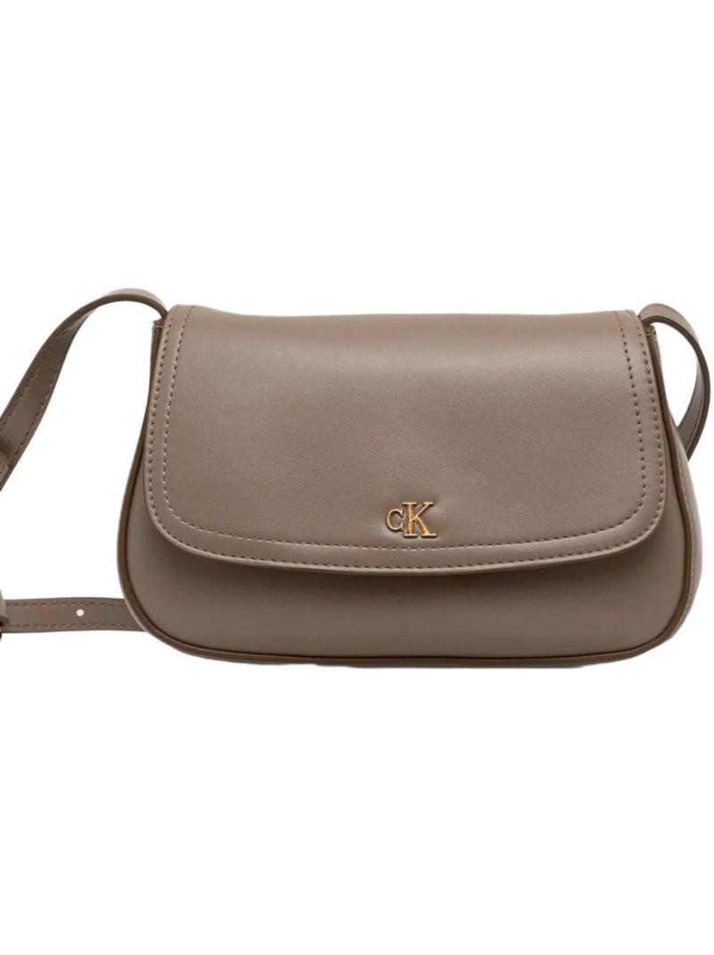 Sac à bandoulière Femme Calvin Klein Jeans Marron cappuccino - Kiabi