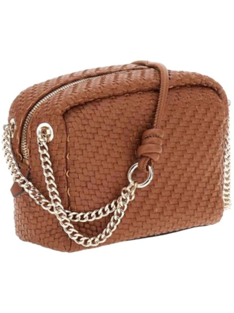 Sac à bandoulière femme guess Marron cappuccino - Kiabi