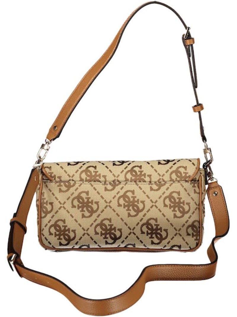 Sac à bandoulière femme guess Marron cappuccino - Kiabi