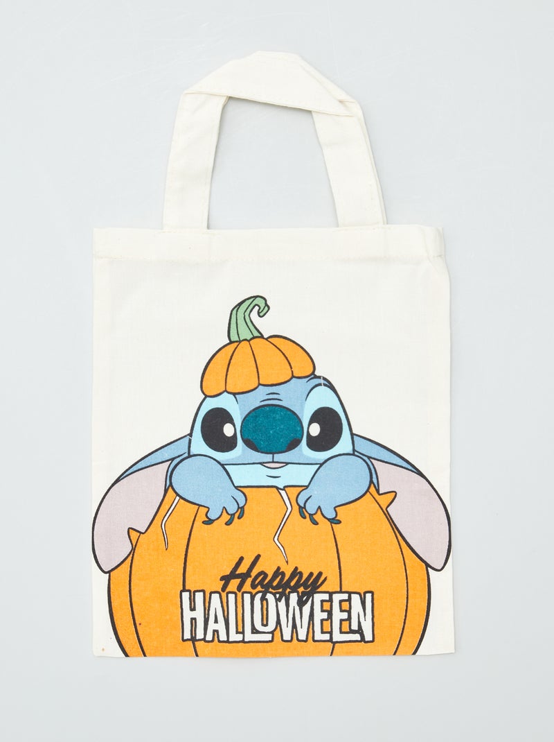 Sac à bonbon 'Stitch'  'Disney' - Halloween Blanc - Kiabi