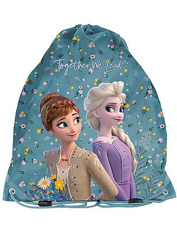 Sac à chaussures à ficelles 'La Reine des Neiges' 38 x 34 cm – PASO