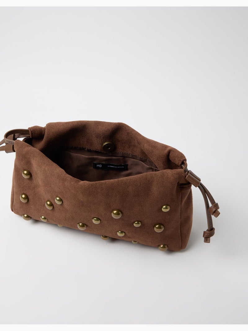 Sac à clous métalliques, mo fashion Beige - Kiabi