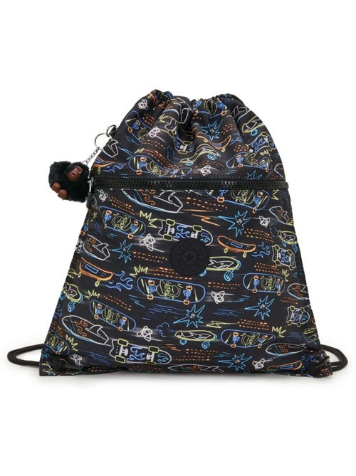 Sac à cordon Supertaboo 'Licence Kipling' 15 L imprimé skate néon 45 cm Kipling - Kiabi Sac à cordon Supertaboo 'Licence Kipling' 15 L imprimé skate néon 45 cm Kipling - Kiabi