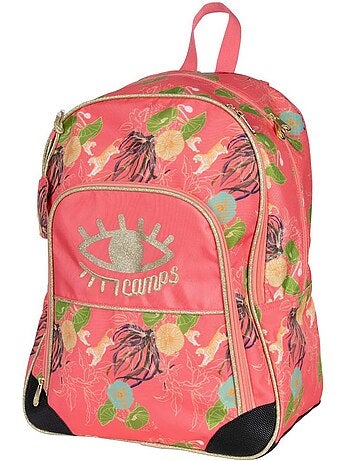 Sac à Dos 2 compartiments Camps United Eye imprimé floral 42 CM