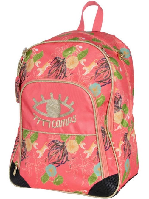 Sac à Dos 2 compartiments Camps United Eye imprimé floral 42 CM - Kiabi Sac à Dos 2 compartiments Camps United Eye imprimé floral 42 CM - Kiabi