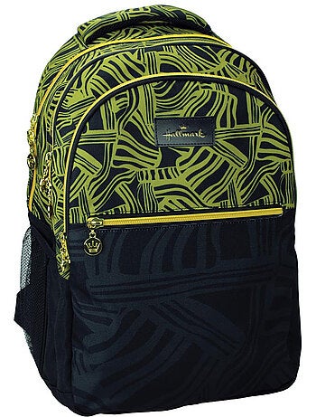 Sac à dos 2 compartiments en textile imprimé Hallmark Golden