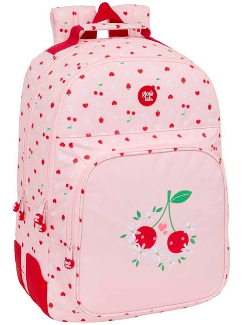 Sac à dos 2 compartiments Glowlab fraise CMP design 42 cm - Kiabi