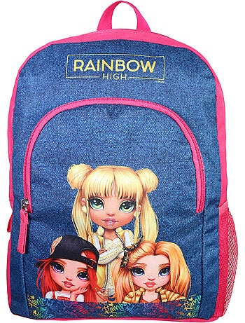 Sac à dos 37 cm avec poche Rainbow High Multicolore