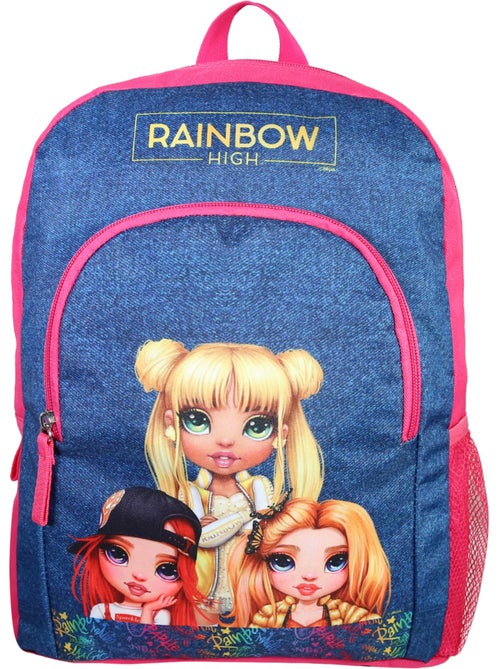 Sac à dos 37 cm avec poche Rainbow High Multicolore - Kiabi