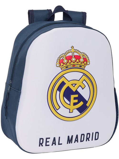 Sac à dos 3D Real Madrid Safta thermoformé - Kiabi Sac à dos 3D Real Madrid Safta thermoformé - Kiabi