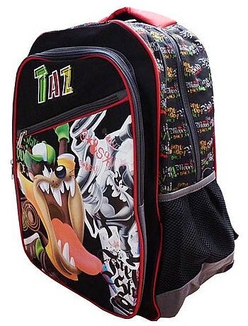 Sac à dos 42 cm cartoon taz avec bretelles réglables