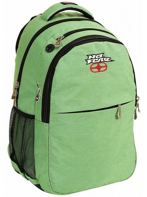 Sac à dos 48 cm 2 compartiments avec poches zippées – NO FEAR - Kiabi Sac à dos 48 cm 2 compartiments avec poches zippées – NO FEAR - Kiabi