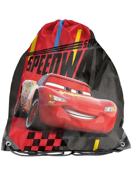 Sac à dos à cordon Cars 'Lightning McQueen 95' 38 x 34 cm Cars - Kiabi Sac à dos à cordon Cars 'Lightning McQueen 95' 38 x 34 cm Cars - Kiabi