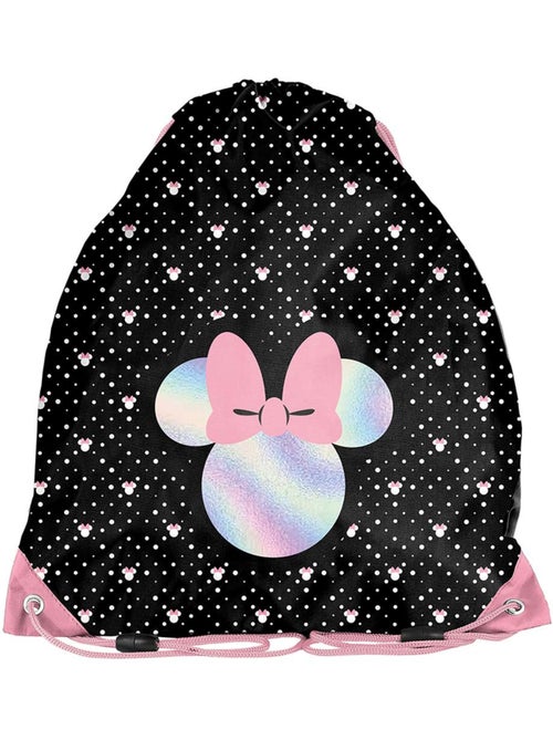 Sac à dos à cordon 'Minnie' 38 cm – compartiment unique MINNIE - Kiabi