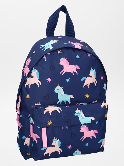 Sac à dos à imprimé Licorne - Kiabi