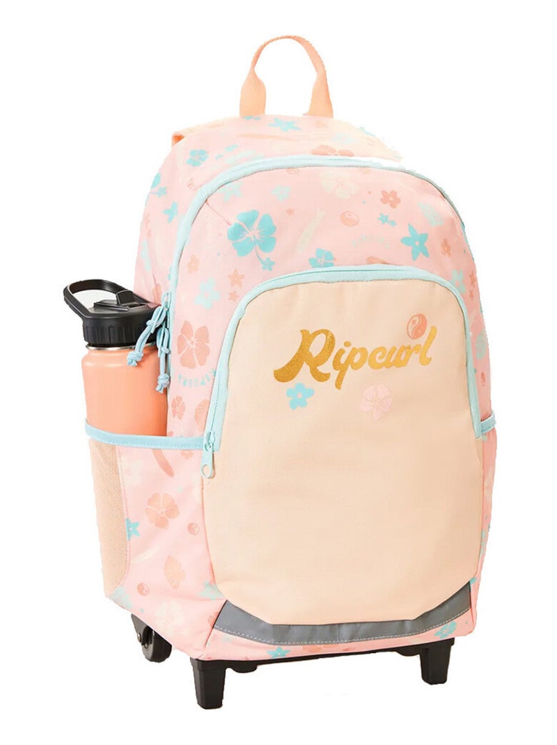 Sac à dos à roulettes - polyester premium - rip curl Rose - Kiabi