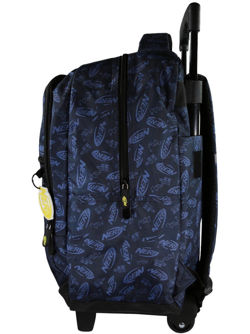 Sac à dos à roulettes – 43 cm – Nerf Multicolore - Kiabi