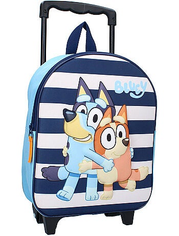 Sac à dos à roulettes 'Bluey' 32 cm maternelle 1 compartiment zippé Bluey