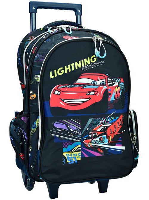 Sac à Dos à Roulettes Cars Flash Mc Queen 44 CM - Trolley scolaire - Kiabi Sac à Dos à Roulettes Cars Flash Mc Queen 44 CM - Trolley scolaire - Kiabi