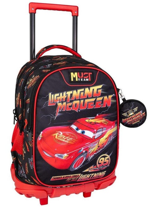 Sac à dos à roulettes 'Cars' Lightning McQueen 3 compartiments 45 cm – CARS - Kiabi Sac à dos à roulettes 'Cars' Lightning McQueen 3 compartiments 45 cm – CARS - Kiabi