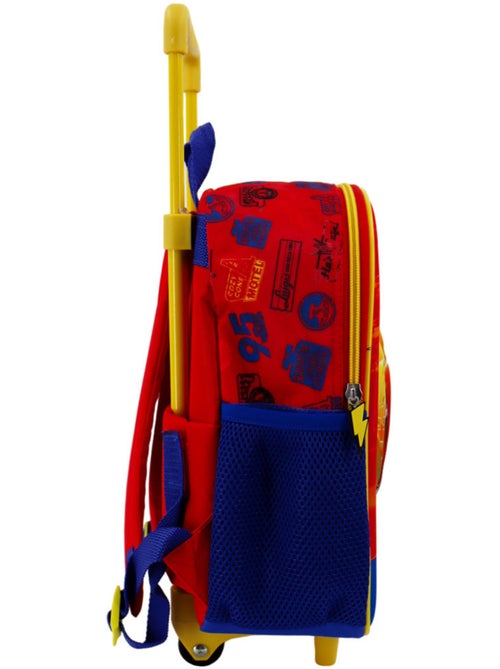 Sac à dos à roulettes Cars Lightning McQueen avec poignée télescopique - Kiabi Sac à dos à roulettes Cars Lightning McQueen avec poignée télescopique - Kiabi