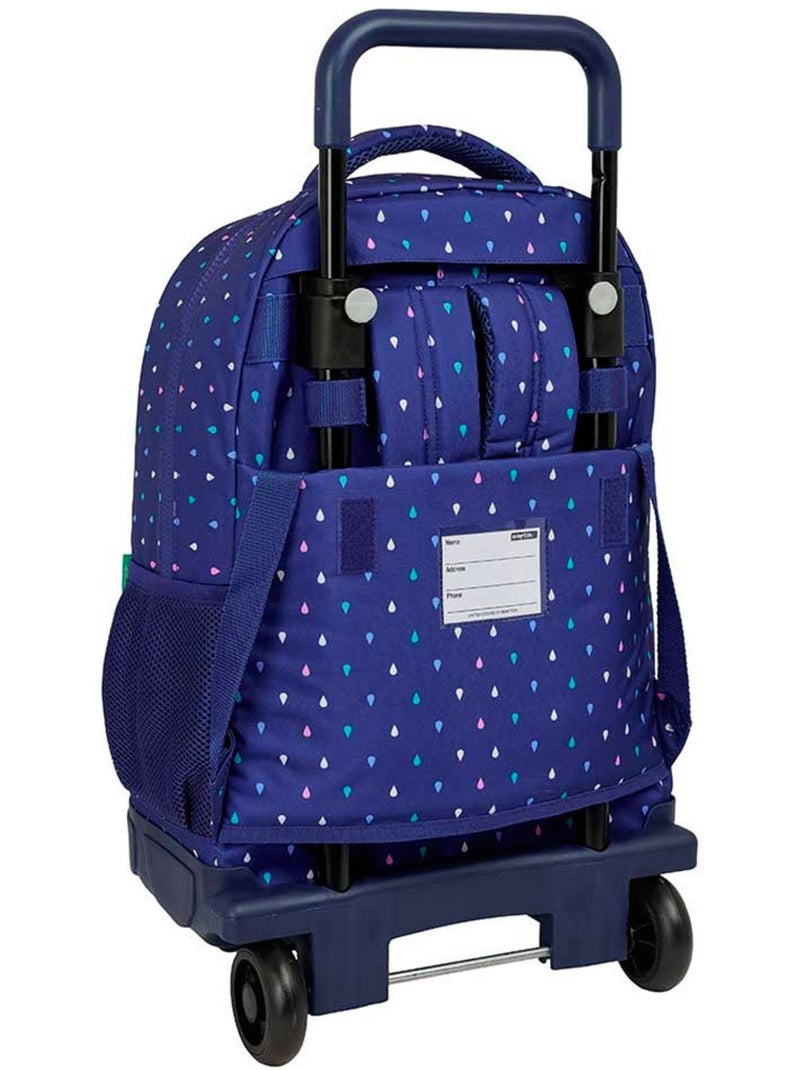 Sac à dos à roulettes CMP Drop 4 roues amovible 22 L Bleu - Kiabi