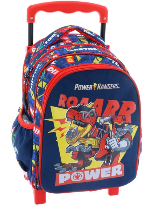 Sac à dos à roulettes d e maternelle Power Rangers 'ROAARR' 30 cm - Kiabi Sac à dos à roulettes d e maternelle Power Rangers 'ROAARR' 30 cm - Kiabi