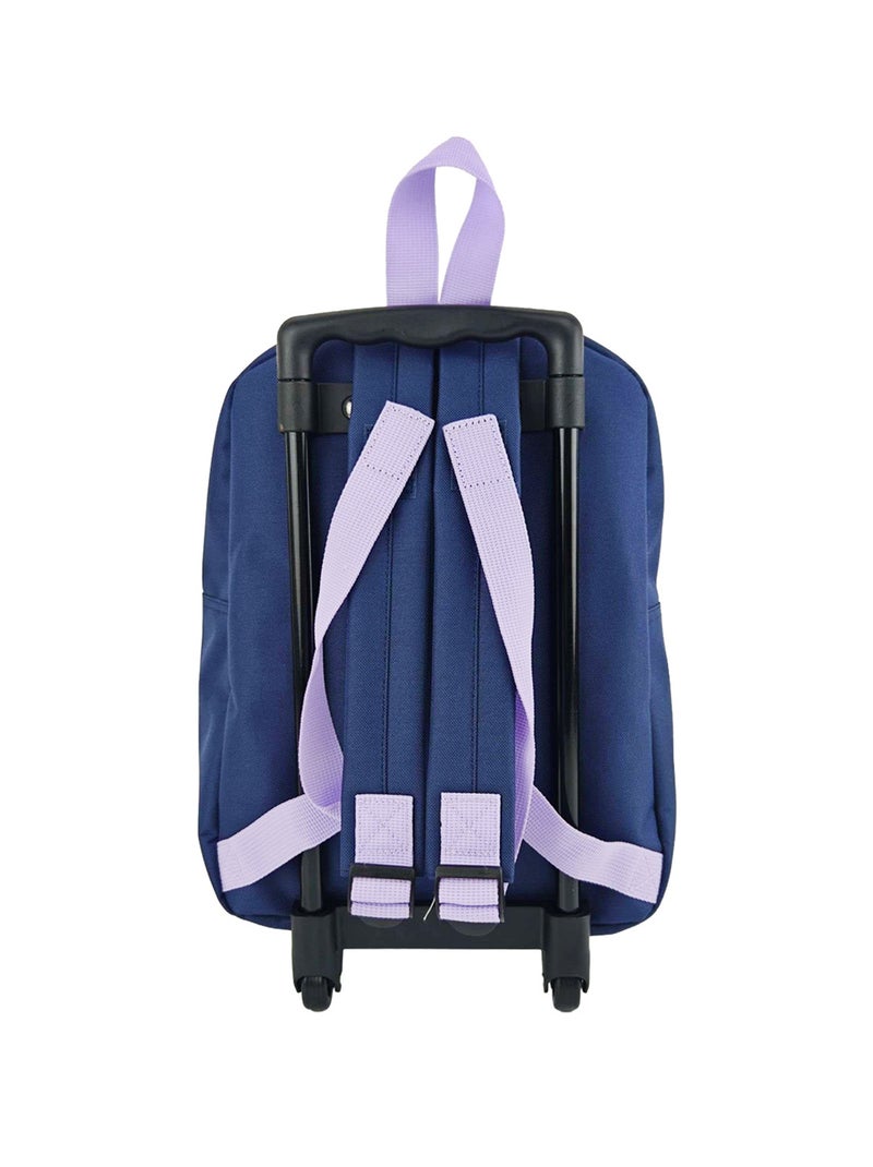 Sac à dos à roulettes 'Disney' 'La Reine des Neiges' Bleu - Kiabi