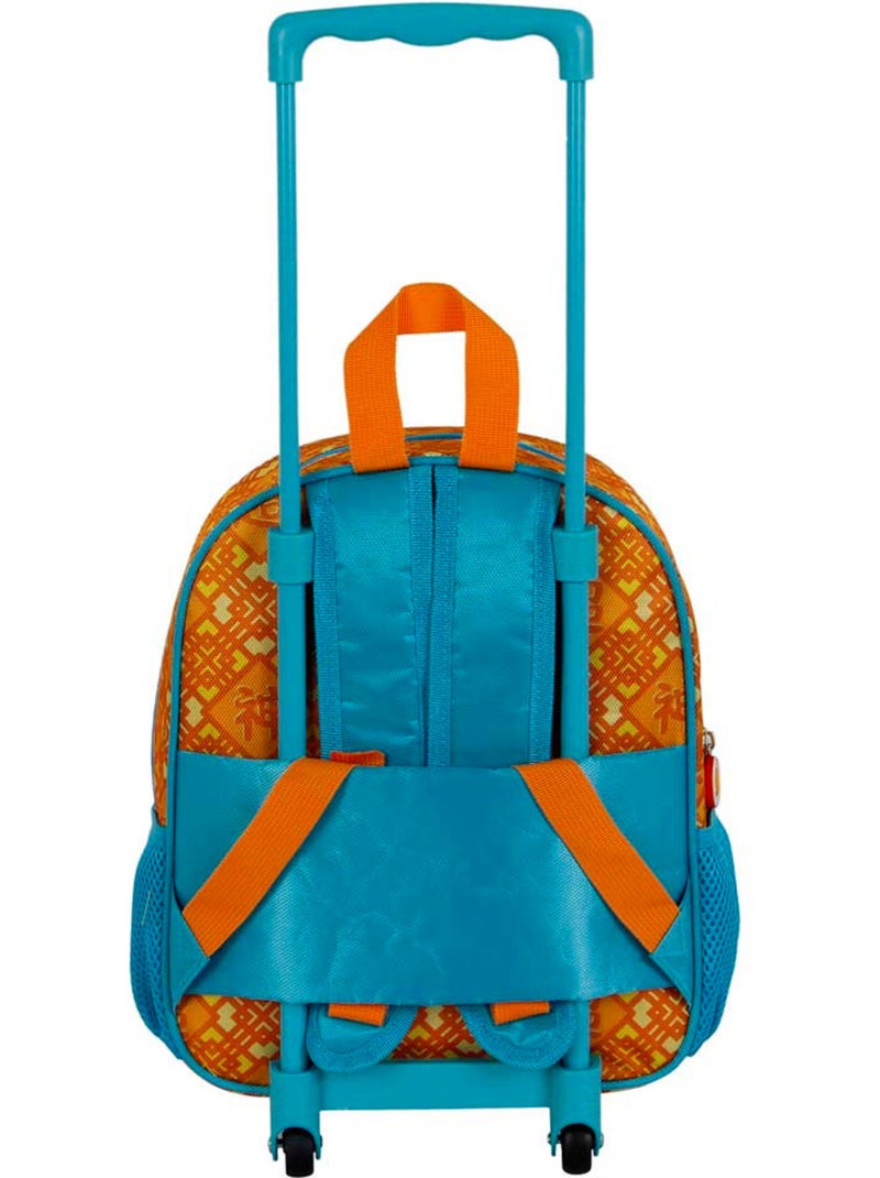 Sac à dos à roulettes 'Dragon Ball' – Z Chibi Trolley maternelle – 34 cm Multicolore - Kiabi
