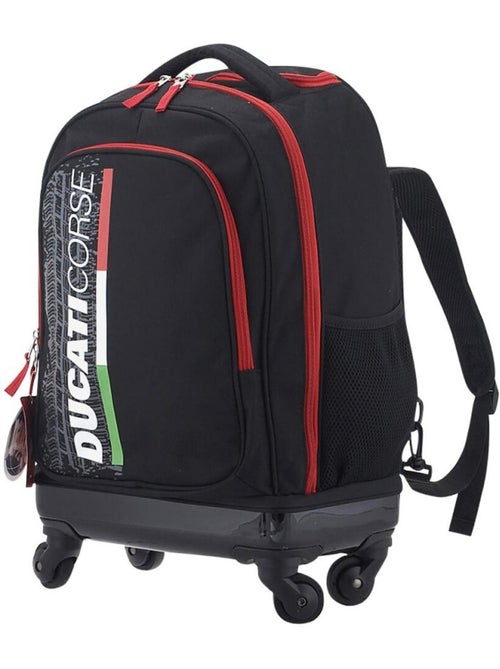 Sac à dos à roulettes 'Ducati' – Moto Corse – 46 cm - Kiabi Sac à dos à roulettes 'Ducati' – Moto Corse – 46 cm - Kiabi