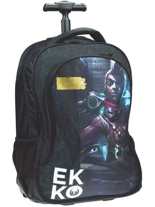 Sac à Dos à Roulettes Ekko League of Legends 48 CM - Trolley scolaire - Kiabi Sac à Dos à Roulettes Ekko League of Legends 48 CM - Trolley scolaire - Kiabi