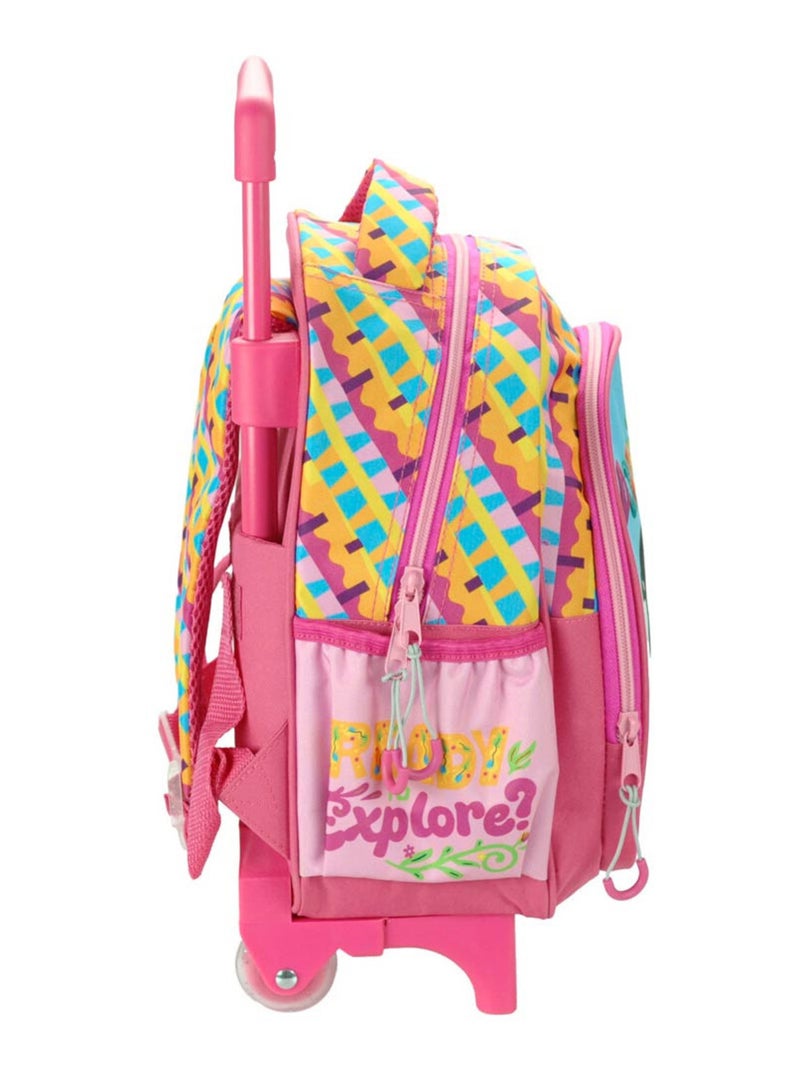 Sac à dos à roulettes enfant - Dora l'exploratrice - Maternelle N/A - Kiabi